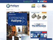 Tablet Screenshot of fluidynefp.com